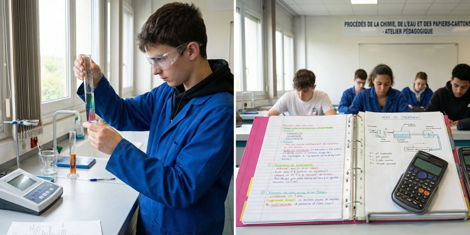 Réussir sa Première Année en Bac Pro PCEPC : Guide Complet de Chimie et Procédés